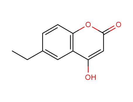 Molecular Structure of 55005-28-2 (6-ETHYL-4-HYDROXYCOUMARIN)
