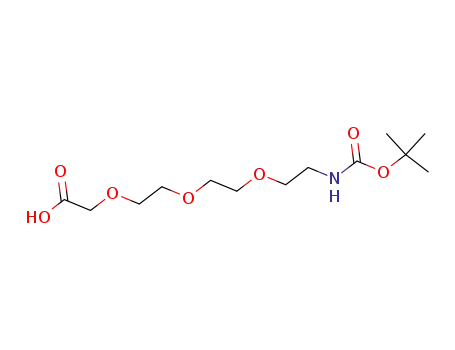 Molecular Structure of 462100-06-7 (2,2-DIMETHYL-4-OXO-3,8,11,14-TETRAOXA-5-AZAHEXADECAN-16-OIC ACID)