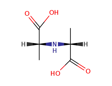D-Alanine, N-(1-carboxyethyl)-, (R)- (9CI)