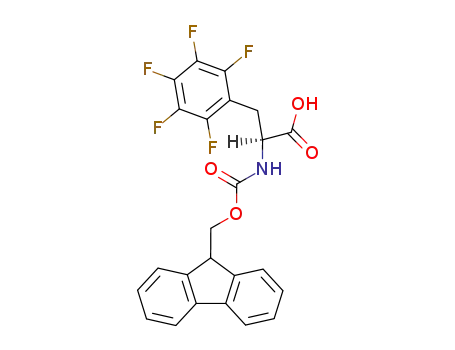 Molecular Structure of 205526-32-5 (FMOC-L-PENTAFLUOROPHENYLALANINE)