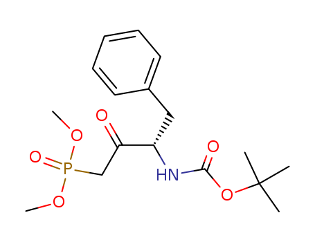 DIMETHYL ((3S)-4-PHENYL-3-(BOC-AMINO)-2-OXOBUTYL)PHOSPHONATE