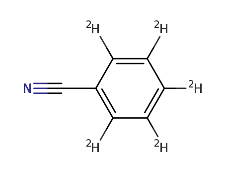 Molecular Structure of 2102-15-0 (BENZONITRILE-D5)
