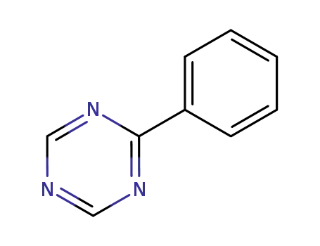 Molecular Structure of 1722-18-5 (1,3,5-Triazine, 2-phenyl- (9CI))