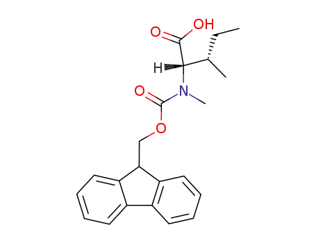 Molecular Structure of 138775-22-1 (Fmoc-N-methyl-L-isoleucine)