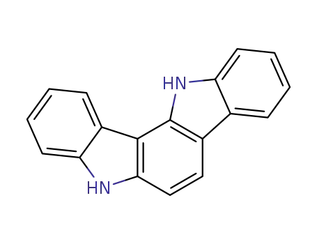 Molecular Structure of 111296-91-4 (5H,12H-Indolo[3,2-a]carbazole)
