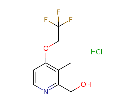 2-HYDROXYMETHYL-3-METHYL-4-(2,2,2-TRIFLUOROETHOXY)PYRIDINE HCL