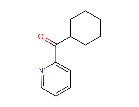 Molecular Structure of 6602-64-8 (CYCLOHEXYL 2-PYRIDYL KETONE)