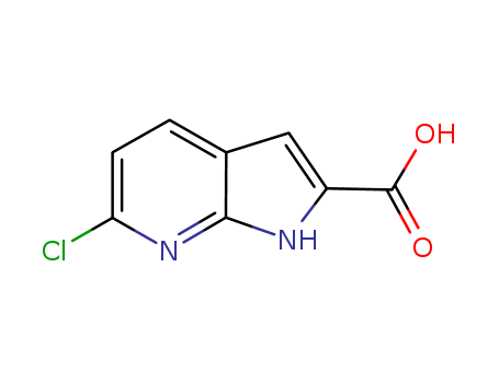 6-chloro-1H-pyrrolo[2,3-b]pyridine-2-carboxylic acid