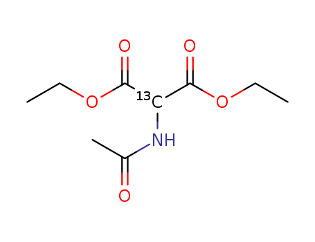 Diethyl acetamidomalonate-2-13C