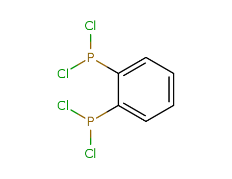 Molecular Structure of 82495-67-8 (1,2-BIS(DICHLOROPHOSPHINO)BENZENE)