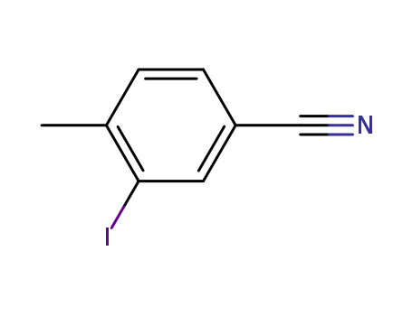 Molecular Structure of 42872-79-7 (3-IODO-4-METHYLBENZONITRILE)