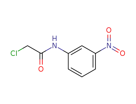Molecular Structure of 10147-71-4 (ALPHA-CHLORO-3-NITROACETANILIDE)