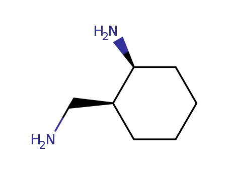 Molecular Structure of 40015-92-7 (2-(Aminomethyl)cyclohexanamine)