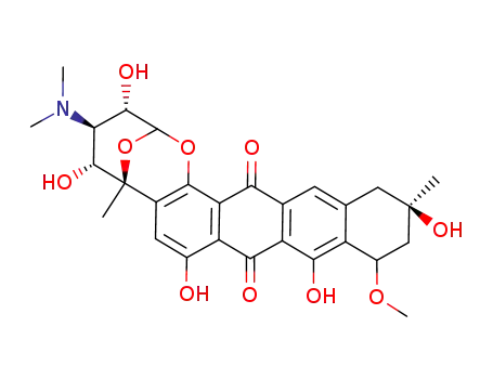 Molecular Structure of 71628-96-1 (Menogaril)