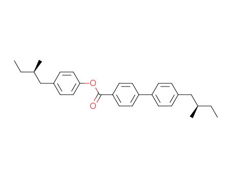 Molecular Structure of 69777-74-8 ([S-(R*,R*)]-4-(2-methylbutyl)phenyl 4-(2-methylbutyl)[1,1'-biphenyl]-4-carboxylate)