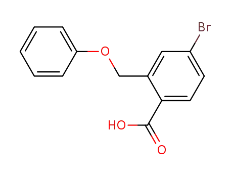 Benzoic acid, 4-bromo-2-(phenoxymethyl)-