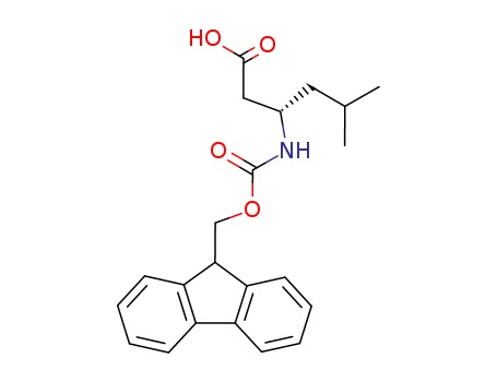 Hexanoic acid,3-[[(9H-fluoren-9-ylmethoxy)carbonyl]amino]-5-methyl-, (3S)-