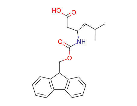 Molecular Structure of 193887-44-4 (FMOC-L-BETA-HOMOLEUCINE)