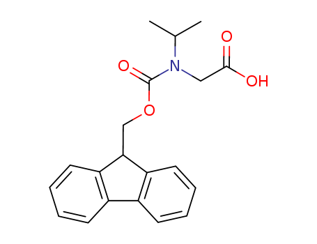Glycine, N-[(9H-fluoren-9-ylmethoxy)carbonyl]-N-(1-methylethyl)-(498575-09-0)
