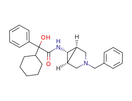 (1α, 5α, 6α)-6-N-(3-azabicyclo [3.1. 0] hexyl-3-benzyl)-2-cyclohexyl-2-hydroxy-2-phenyl acetamide