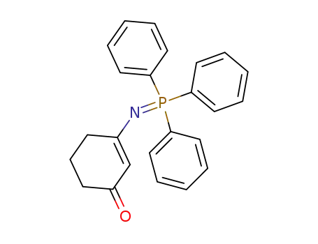 Molecular Structure of 52035-11-7 (2-Cyclohexen-1-one, 3-[(triphenylphosphoranylidene)amino]-)