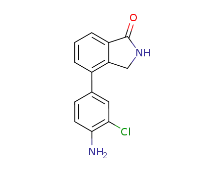 1H-Isoindol-1-one, 4-(4-amino-3-chlorophenyl)-2,3-dihydro-