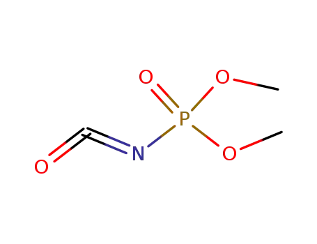 Molecular Structure of 867-04-9 (phosphorisocyanatidic acid dimethyl ester)