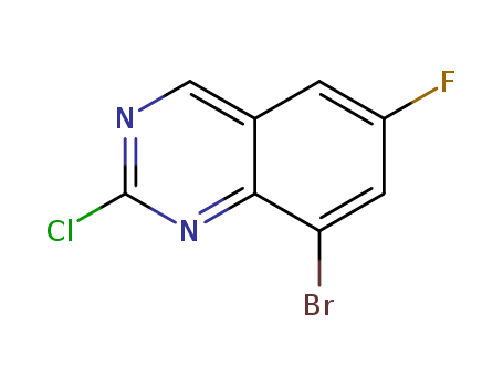 8-BroMo-2-chloro-6-fluoro-quinazoline