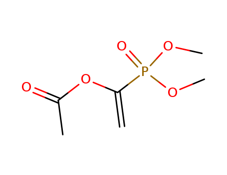 Molecular Structure of 17674-23-6 (Phosphonic acid, [1-(acetyloxy)ethenyl]-, dimethyl ester)