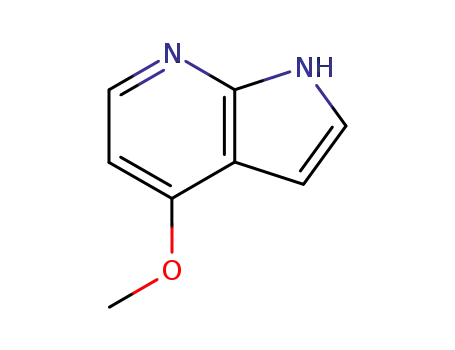 Molecular Structure of 122379-63-9 (4-METHOXY-7-AZAINDOLE)
