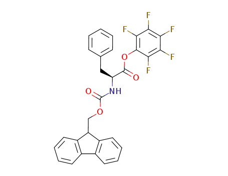 Molecular Structure of 86060-92-6 (FMOC-PHE-OPFP)