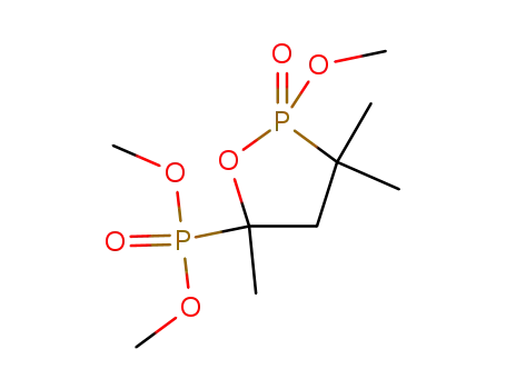 Phosphonic acid,
(2-methoxy-3,3,5-trimethyl-2-oxido-1,2-oxaphospholan-5-yl)-, dimethyl
ester