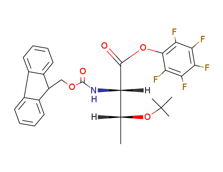 L-Threonine,O-(1,1-dimethylethyl)-N-[(9H-fluoren-9-ylmethoxy)carbonyl]-,2,3,4,5,6-pentafluorophenyl ester