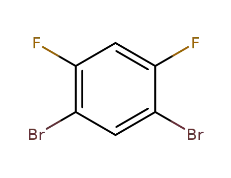 Molecular Structure of 28342-75-8 (1,5-Dibromo-2,4-difluorobenzene)