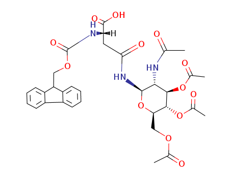 FMOC-ASN(AC3ACNH-BETA-GLC)-OH