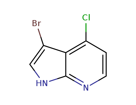3-Bromo-4-chloro-1H-pyrrolo[2,3-b]pyridine(1000340-39-5)