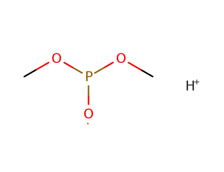 Molecular Structure of 96-36-6 (Methyl phosphite, (MeO)2(HO)P)