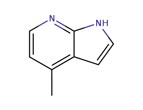 Molecular Structure of 824-24-8 (4-METHYL-7-AZAINDOLE)
