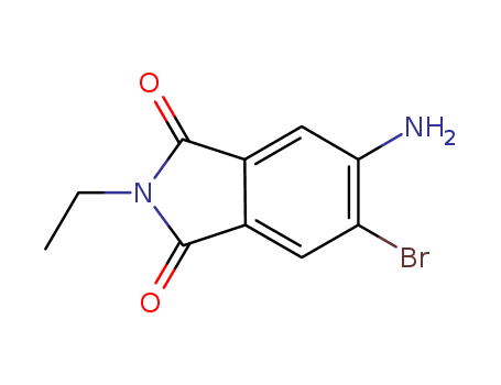 1H-Isoindole-1,3(2H)-dione, 5-amino-6-bromo-2-ethyl-