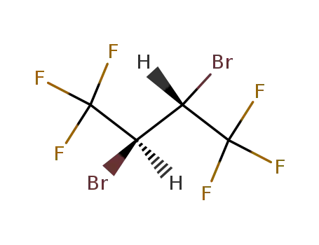 Molecular Structure of 384-50-9 (2,3-DIBROMO-1,1,1,4,4,4-HEXAFLUOROBUTANE)