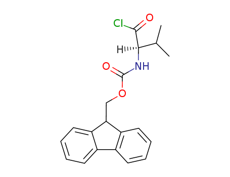 Carbamic acid, [(1R)-1-(chlorocarbonyl)-2-methylpropyl]-, 9H-fluoren-9-ylmethyl ester