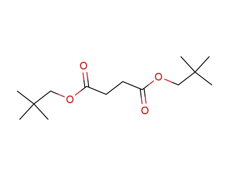 Molecular Structure of 999-20-2 (Butanedioic acid, bis(2,2-dimethylpropyl) ester)