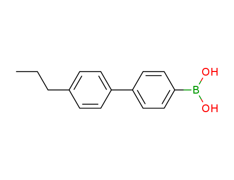 153035-56-4,(4'-Propyl[1,1'-biphenyl]-4-yl)-boronic acid,Boronic acid, (4'-propyl[1,1'-biphenyl]-4-yl)- (9CI);