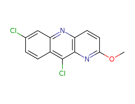 7,10-dichloro-2-methoxybenzo[b]-1,5-naphthyridine  Cas no.6626-40-0 98%