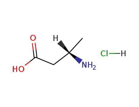 Butanoic acid,3-amino-, hydrochloride (1:1), (3S)-