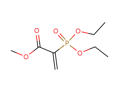Molecular Structure of 993-88-4 (2-Propenoic acid, 2-(diethoxyphosphinyl)-, methyl ester)