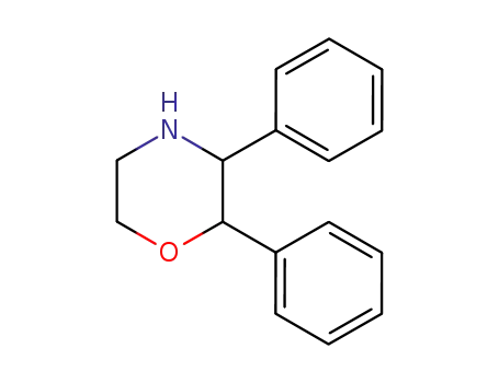Molecular Structure of 6316-95-6 (2,3-Diphenylmorpholine)