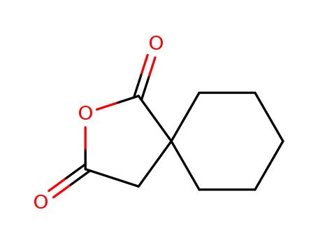 Molecular Structure of 6051-25-8 (2-Oxaspiro[4.5]decane-1,3-dione)