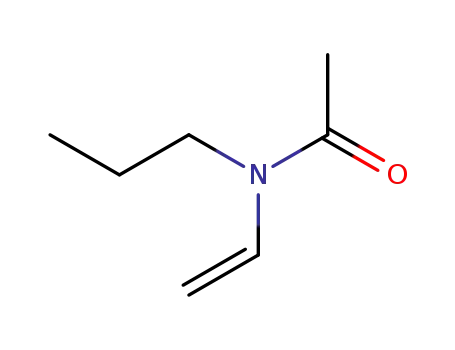 Molecular Structure of 10193-13-2 (Acetamide, N-ethenyl-N-propyl-)