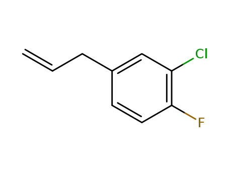 3-(3-Chloro-4-fluorophenyl)-1-propene